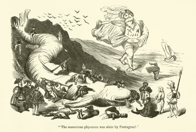 Illustration pour les œuvres de Rabelais - Gustave after Dore